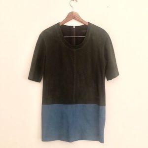 Rag & Bone suede mini dress